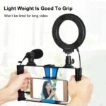 4 in 1 Vlogging Selfie Light Smartphone Video Rig Kits - Image 5