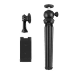 PULUZ Mini Octopus Flexible Tripod Holder with Ball Head & Phone Clamp + Tripod Mount Adapter & Long Screw for SLR Cameras, GoPro, Cellphone, Size: 25cmx4.5cm - Image 8