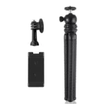 PULUZ Mini Octopus Flexible Tripod Holder with Ball Head & Phone Clamp + Tripod Mount Adapter & Long Screw for SLR Cameras, GoPro, Cellphone, Size: 30cmx5cm - Image 8