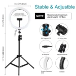 11.8 inch 30cm RGBW Light + 1.1m Tripod Mount - Image 3
