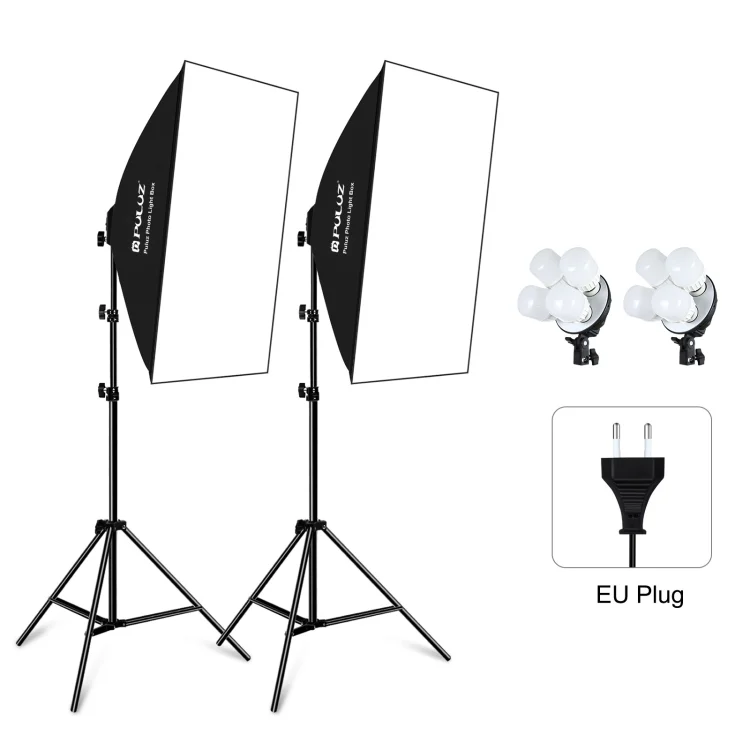 PULUZ 2 PCS 50x70cm Softbox Lighting Kit