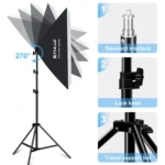 PULUZ 2 PCS 50x70cm Softbox Lighting Kit - Image 5