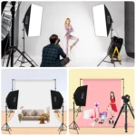 PULUZ 2 PCS 50x70cm Softbox Lighting Kit - Image 9