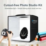 PULUZ 30cm Folding Ring Light Photo Lighting Studio Shooting Tent Box with Shadowless Light Panel - Image 2