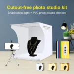 PULUZ 30cm Folding Ring Light Board Photo Lighting Studio Shooting Tent Box Kit Box with Shadowless Light Panel - Image 2