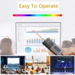 DOOSL DSIT036 Red Laser Pointer 2.4GHz Wireless Presenter PowerPoint Clicker - Image 8
