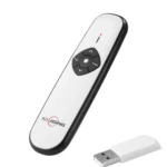 ASiNG A800 USB Charging 2.4GHz Wireless Presenter PowerPoint Clicker Representation Remote Control Pointer, Control Distance: 100m - Image 3