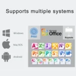 ASiNG A800 USB Charging 2.4GHz Wireless Presenter PowerPoint Clicker Representation Remote Control Pointer, Control Distance: 100m - Image 9