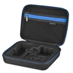 PULUZ Waterproof Carrying and Travel Case for for GoPro, Insta360, DJI and Other Action Cameras Accessories, Medium Size: 23cm x 17cm x 7cm - Image 3