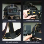 PULUZ Magnetic Quick-release Head Strap Harness Belt - Image 8