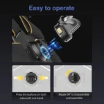 PULUZ Magnetic Quick-release Chest Strap Harness Belt - Image 4