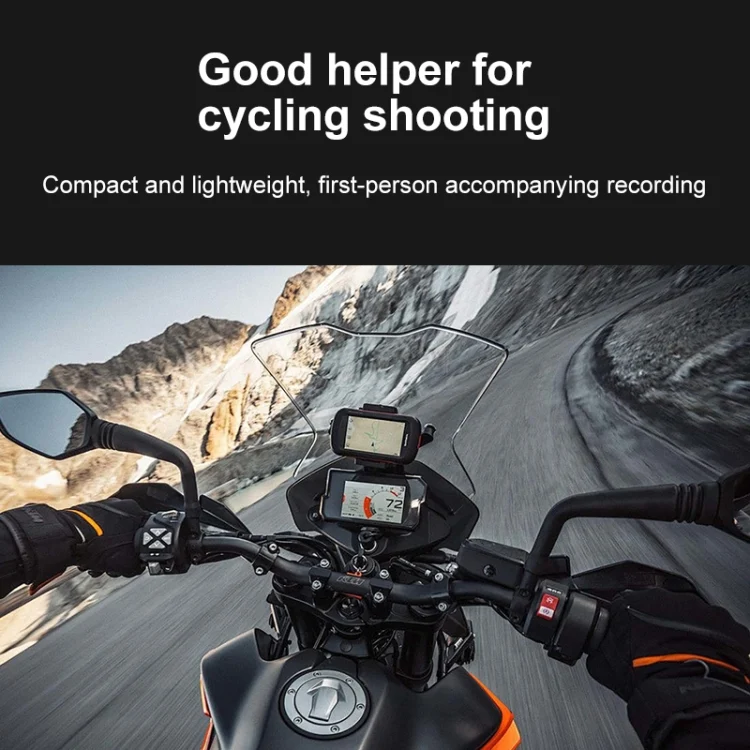 PU1052B_8.webp PULUZ Magnetic Quick Release Motorcycle Helmet Chin Strap Mount - Image 9