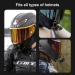 PULUZ Magnetic Quick Release Motorcycle Helmet Chin Strap Mount - Image 10