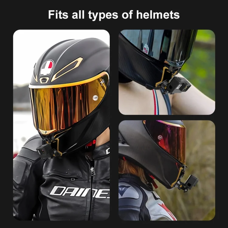 PU1052B_9.webp PULUZ Magnetic Quick Release Motorcycle Helmet Chin Strap Mount - Image 10