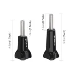PULUZ Plastic Thumb Knob Standard Long Screw + Short ScrewGoPro, Insta360, DJI and Other Action Cameras(Black) - Image 3