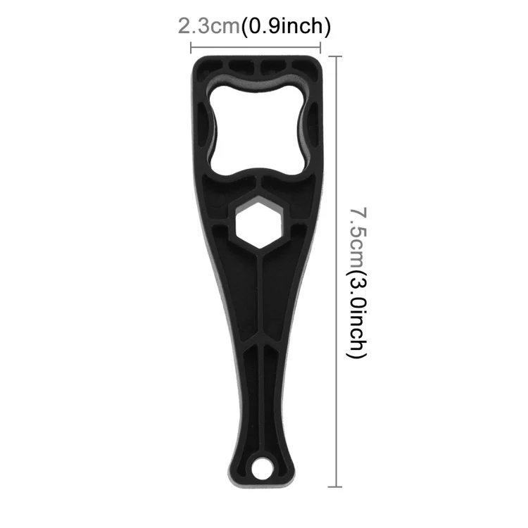 PU122B_2.webp PULUZ Plastic Thumbscrew Wrench Spanner with Lanyard for GoPro, Insta360, DJI and Other Action Cameras - Image 3