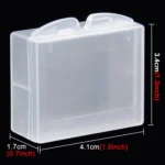 PULUZ Hard Plastic Transparent Battery Storage Box (for GoPro HERO4 Battery) - Image 4