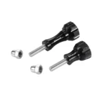 PULUZ CNC Aluminum Thumb Knob Stainless Bolt Nut Screw Set for GoPro, Insta360, DJI and Other Action Cameras - Image 5