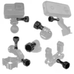 PULUZ CNC Aluminum Thumb Knob Stainless Bolt Nut Screw Set for GoPro, Insta360, DJI and Other Action Cameras - Image 7