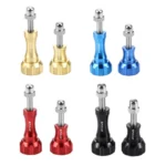 PULUZ CNC Aluminum Thumb Knob Stainless Bolt Nut Screw Set for GoPro, Insta360, DJI and Other Action Cameras - Image 2