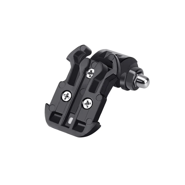 PU148_2.webp PULUZ Black Vertical Surface J-Hook Buckle Mount for PULUZ Action Sports Cameras Jaws Flex Clamp Mount for GoPro, Insta360, DJI and Other Action Cameras(Black) - Image 3