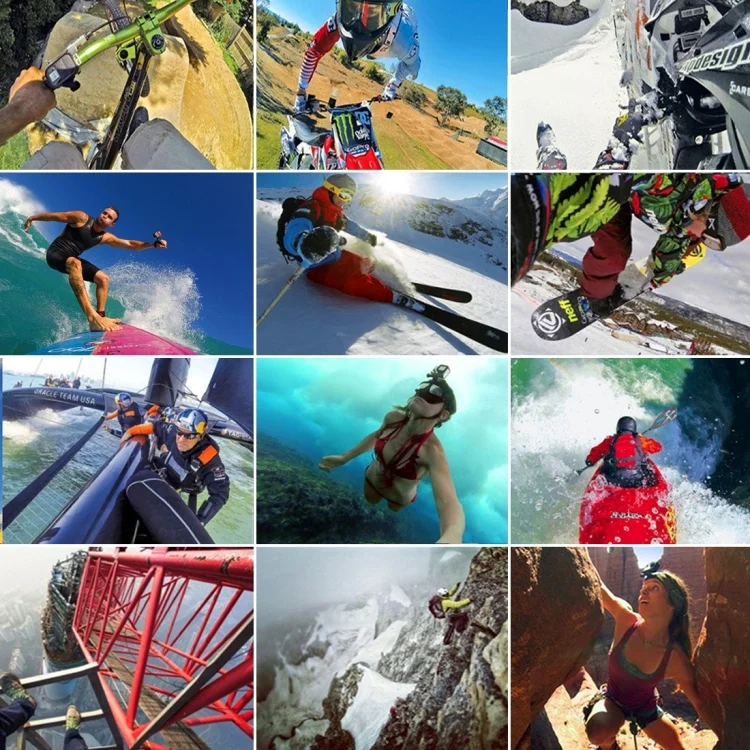 PU148_6.webp PULUZ Black Vertical Surface J-Hook Buckle Mount for PULUZ Action Sports Cameras Jaws Flex Clamp Mount for GoPro, Insta360, DJI and Other Action Cameras(Black) - Image 7