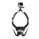 PULUZ Hound Dog Fetch Harness Adjustable Chest Strap Mount for GoPro, Insta360, DJI and Other Action Cameras(Black) - Image 5