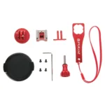 PULUZ Housing Shell CNC Aluminum Alloy Protective Cage Kit with Metal Wrench & Lens Cap & Screw & Tripod Adapter for GoPro HERO5 Session /HERO4 Session /HERO Session - Image 9