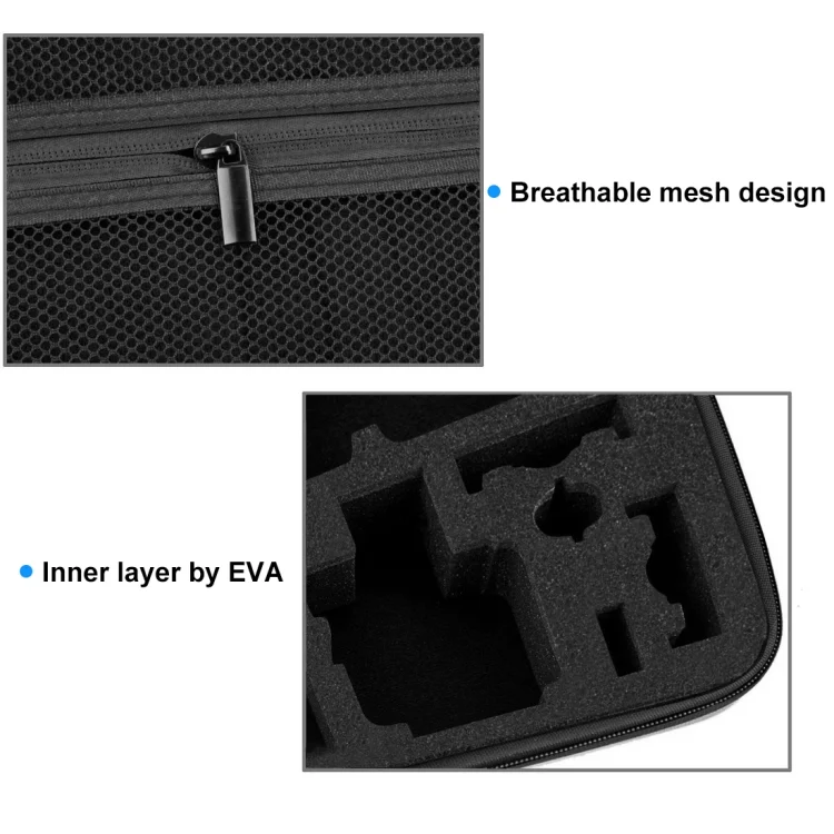 PU170_5.webp PULUZ Waterproof Carrying and Travel Case for for GoPro, Insta360, DJI and Other Action Cameras Accessories, Large Size: 32cm x 22cm x 7cm(Orange) - Image 6