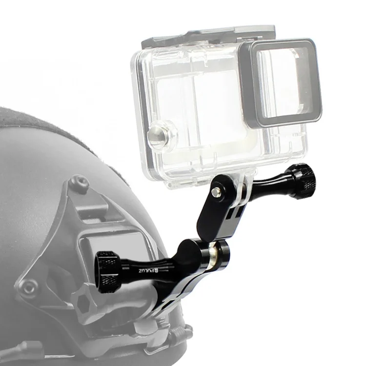 PU174B_8.webp PULUZ CNC Aluminum Ball Joint Mount with 2 Long Screws for GoPro, Insta360, DJI and Other Action Cameras - Image 9