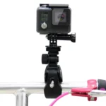 PULUZ Motorcycle Bicycle Handlebar Holder with Tripod Mount & Screw for GoPro, Insta360, DJI and Other Action Cameras - Image 5