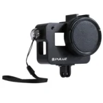 PULUZ Housing Shell CNC Aluminum Alloy Protective Cage with Insurance Frame & 52mm UV Lens for GoPro HERO(2018) /7 Black /6 /5 - Image 6