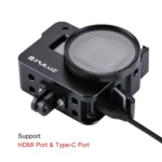 PULUZ Housing Shell CNC Aluminum Alloy Protective Cage with 52mm UV Lens for GoPro HERO(2018) /7 Black /6 /5 - Image 8