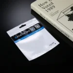 10 PCS PULUZ 16cm x 13cm Hang Hole Clear Front White Pearl Jewelry Zip Lock Packaging Bag(Size: M) - Image 5