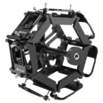 PULUZ  8 in 1 All View Panorama Frame CNC Aluminum Alloy Protective Cage with Screw for GoPro HERO7 /6 /5(Black) - Image 4