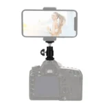 PULUZ Cold Shoe Tripod Head 1/4 inch Tripod Screw Head with Lock - Image 6