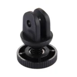 PULUZ Mini Size 1/4 inch Screw Tripod Mount Adapter for GoPro, Insta360, DJI and Other Action Cameras, 3.9mm Diameter Screw Hole, 2.2cm Diameter
