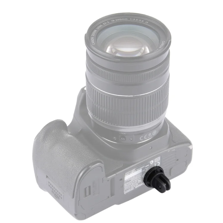 PU213_5.webp PULUZ 1/4 inch Screw Tripod Mount Adapter for GoPro, Insta360, DJI and Other Action Cameras 5mm Diameter Screw Hole, 3.3cm Diameter - Image 6