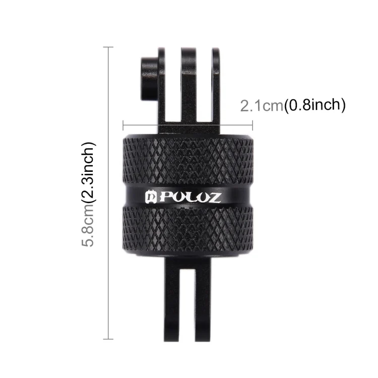 PU220_3.webp PULUZ 360 Degree Rotation CNC Swivel Pivot Extension Arm Tripod Mount for GoPro, Insta360, DJI and Other Action Cameras - Image 4