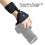 PULUZ Soft Neoprene Hand Grip Wrist Strap with 1/4 inch Screw Plastic Plate for SLR / DSLR Cameras - Image 6
