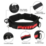 PULUZ Multi-functional Bundle Waistband Strap Belt  with Hook for SLR / DSLR Cameras - Image 5