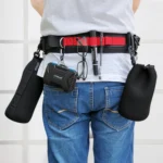 PULUZ Multi-functional Bundle Waistband Strap Belt  with Hook for SLR / DSLR Cameras - Image 8