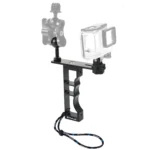 CNC Aluminum Single Hand Diving Photography Bracket