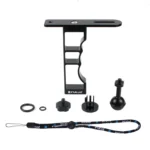 CNC Aluminum Single Hand Diving Photography Bracket - Image 6