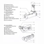 PULUZ Vertical Camera Battery Grip for Canon EOS 6D Mark II - Image 12