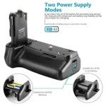 PULUZ Vertical Camera Battery Grip for Canon EOS 6D Mark II - Image 3