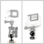 PULUZ CNC Aluminum Ball Head Adapter Mount for GoPro, Insta360, DJI and Other Action Cameras, Diameter: 2.5cm - Image 4
