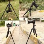 PULUZ Pocket Mini Microspur Photos Magnesium Alloy Tripod Mount with 360 Degree Ball Head for DSLR & Digital Camera, Adjustable Height: 24.5-57cm, Load Max: 3kg - Image 10