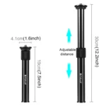 PULUZ Metal Handheld Adjustable Tripod Mount Monopod Extension Rod for DSLR & SLR Cameras - Image 4
