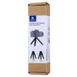 PULUZ Pocket Mini Metal Desktop Tripod Mount with 1/4 inch to 3/8 inch Thread Adapter Screw for DSLR & Digital Cameras, Adjustable Height: 4.5-15cm, Load: 20kg - Image 10